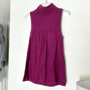 Sleeveless Turtle Neck Sweater | Old Navy | Small